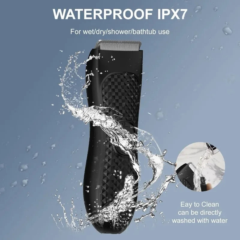 Men's Waterproof Grooming Trimmer