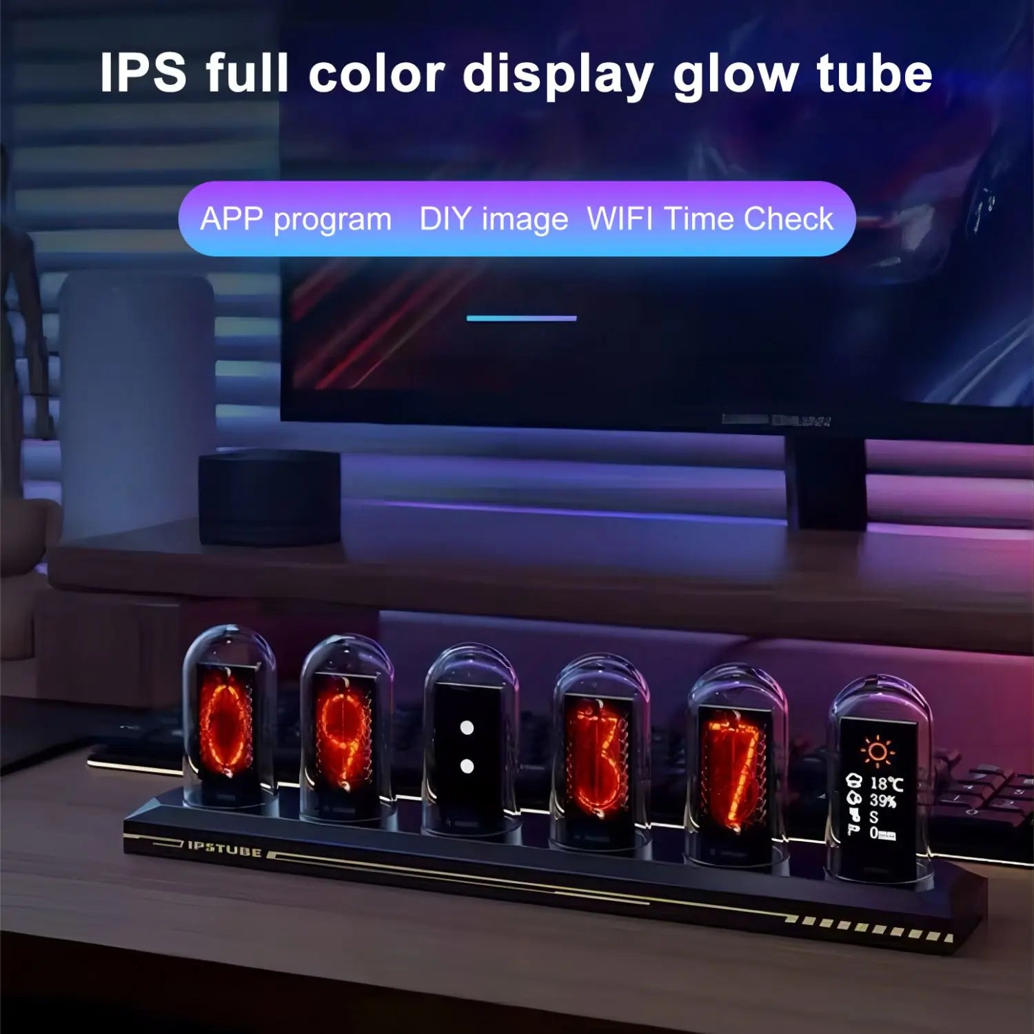 LED Tube clock