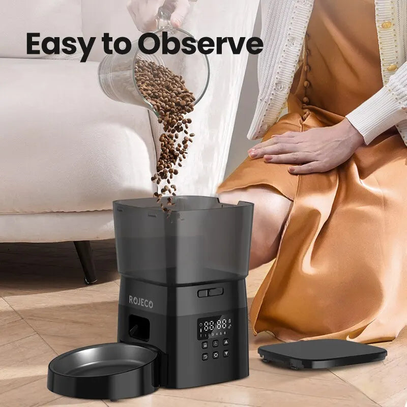 Automatic Food Dispenser for Cats and Dogs