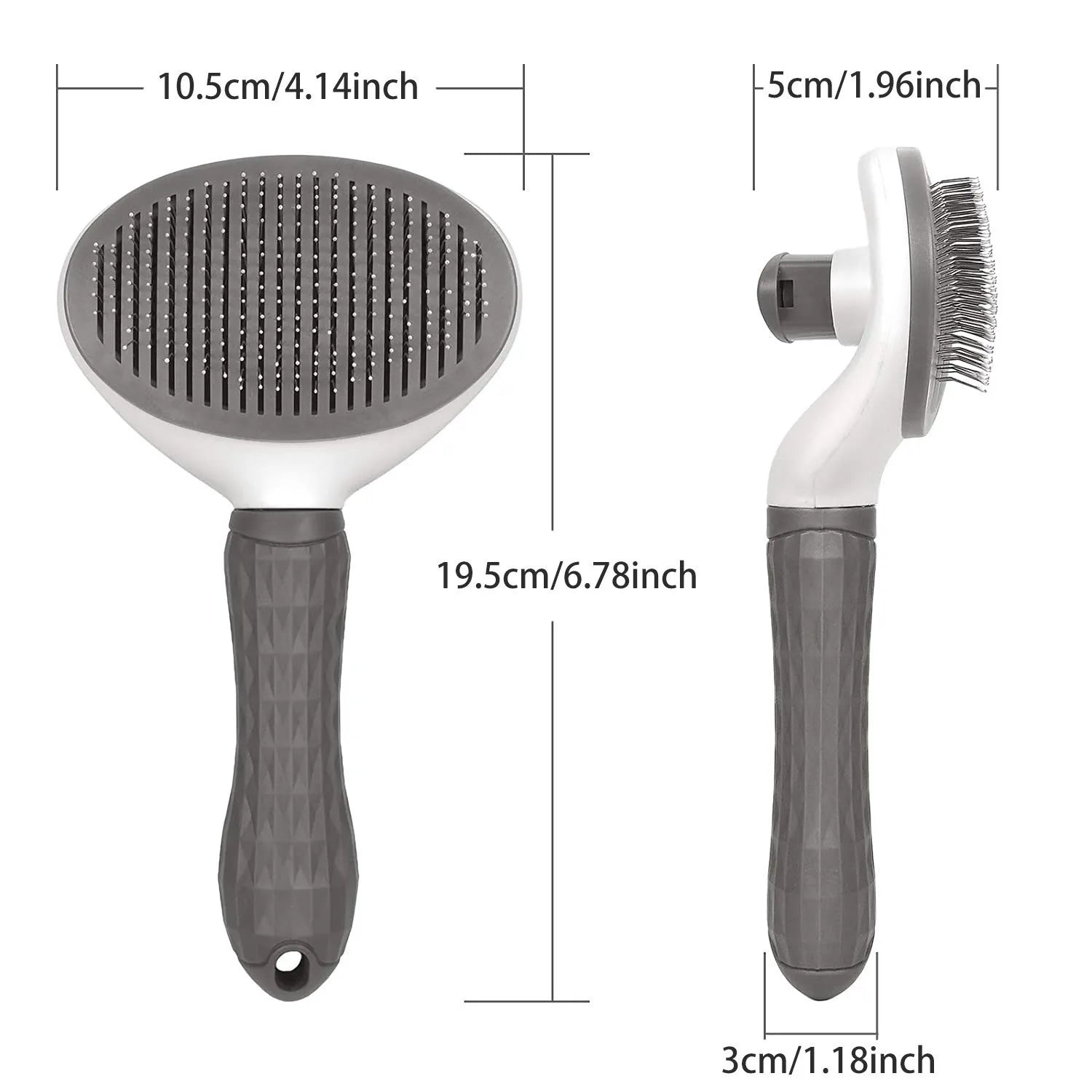 Self-Cleaning Pet Grooming Brush