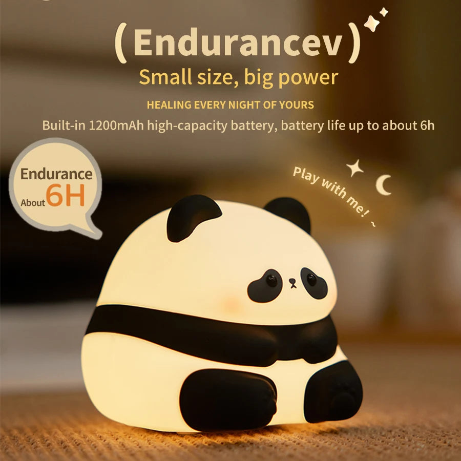 Cute Panda Night Lamp