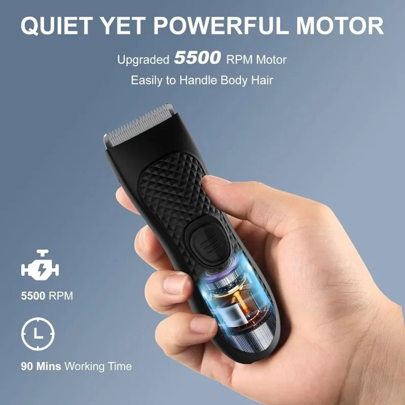 Men's Waterproof Grooming Trimmer