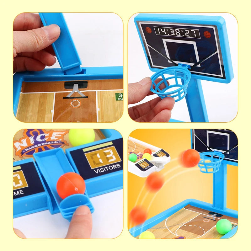 Mini Basketball Finger Shooting Machine