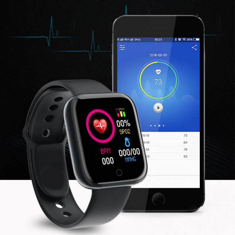 FitPulse Smartwatch – Fitness Tracker & Bluetooth Sports Bracelet