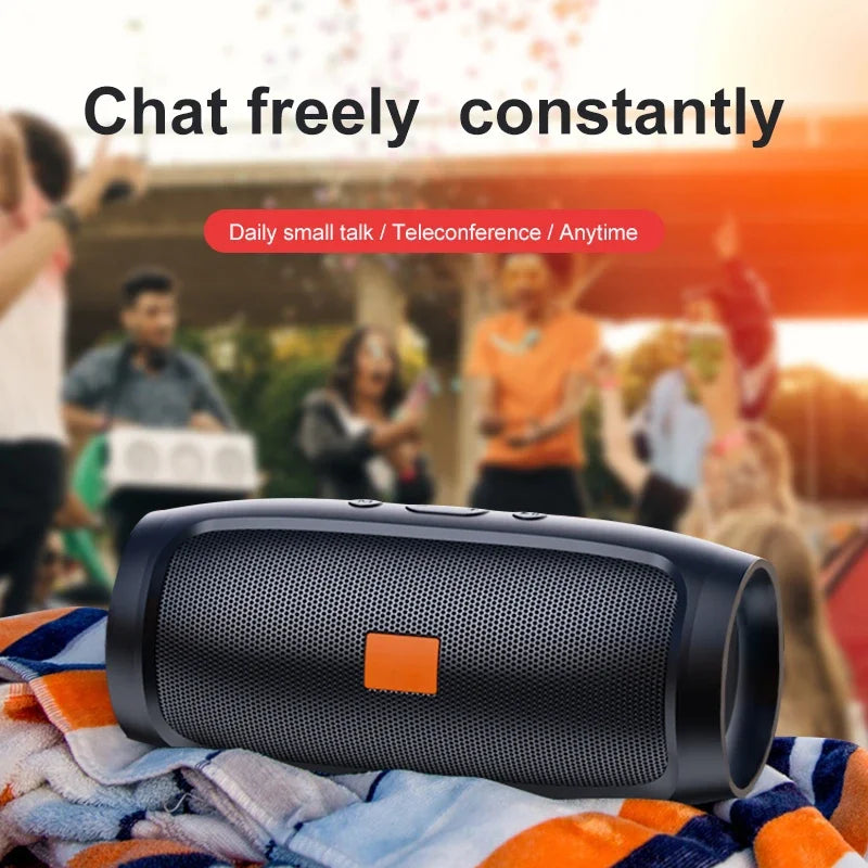 Portable Bluetooth Dual Speaker – Stereo Sound with Subwoofer