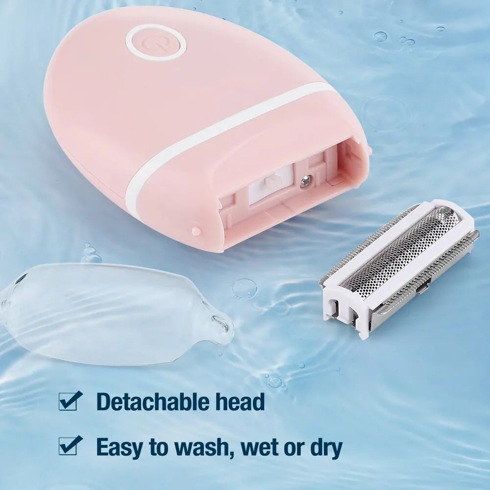 Women's 3-in-1 Electric Mini Razor