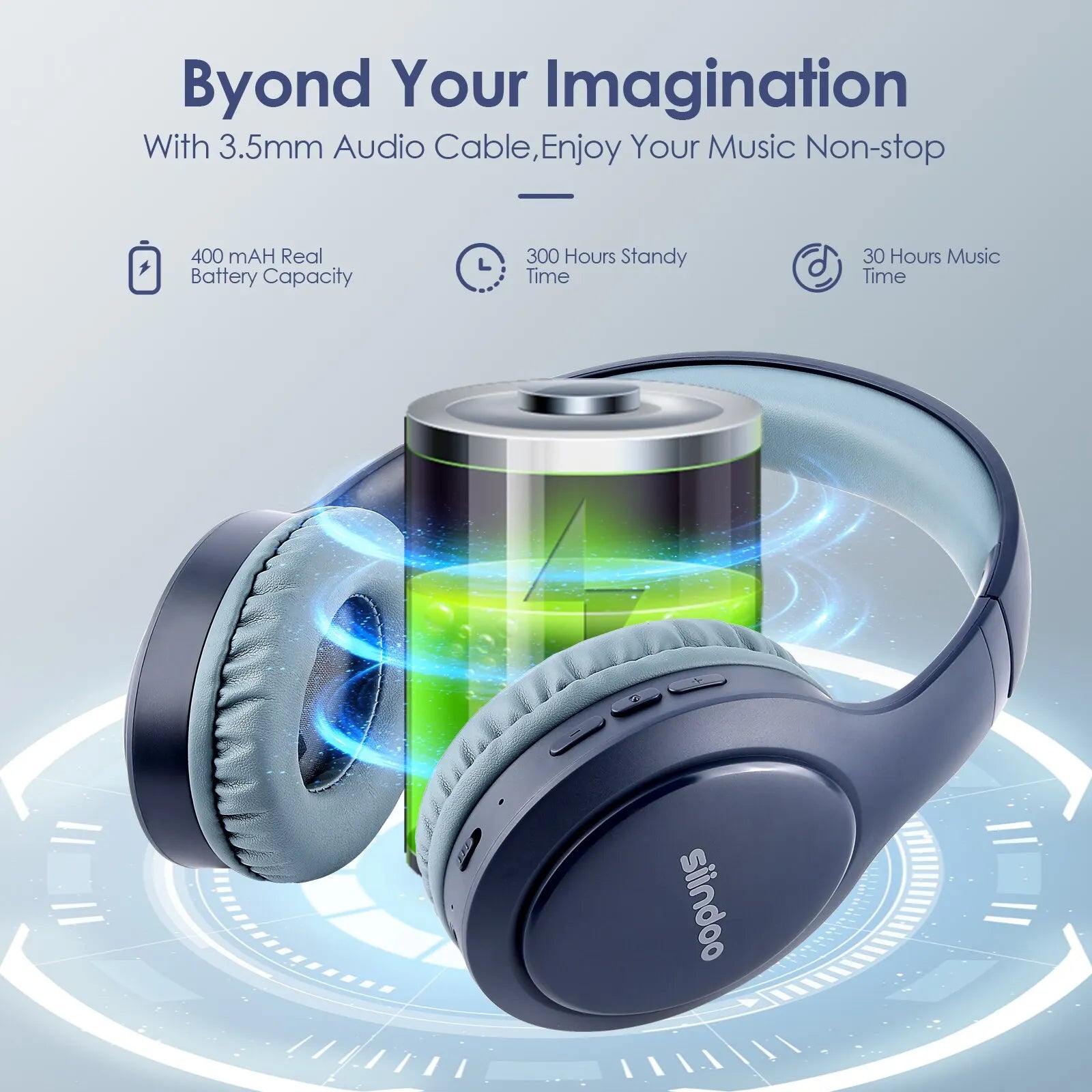 Wireless Bluetooth Headphones