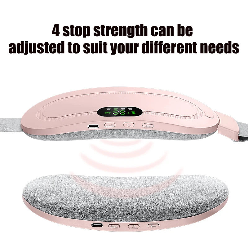 Portable Electric Waist Massager with Heating Pad