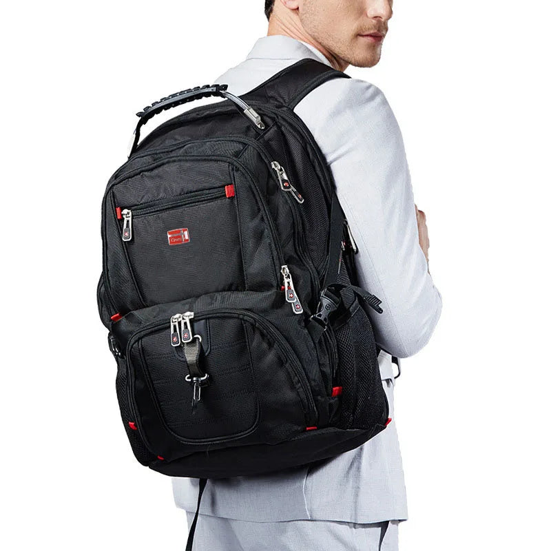 Swiss-Multifunctional Durable 17-Inch Laptop Backpack