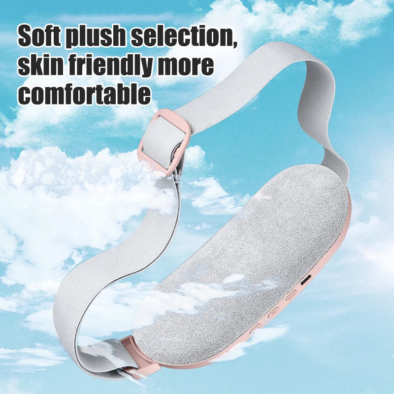 Portable Electric Waist Massager with Heating Pad