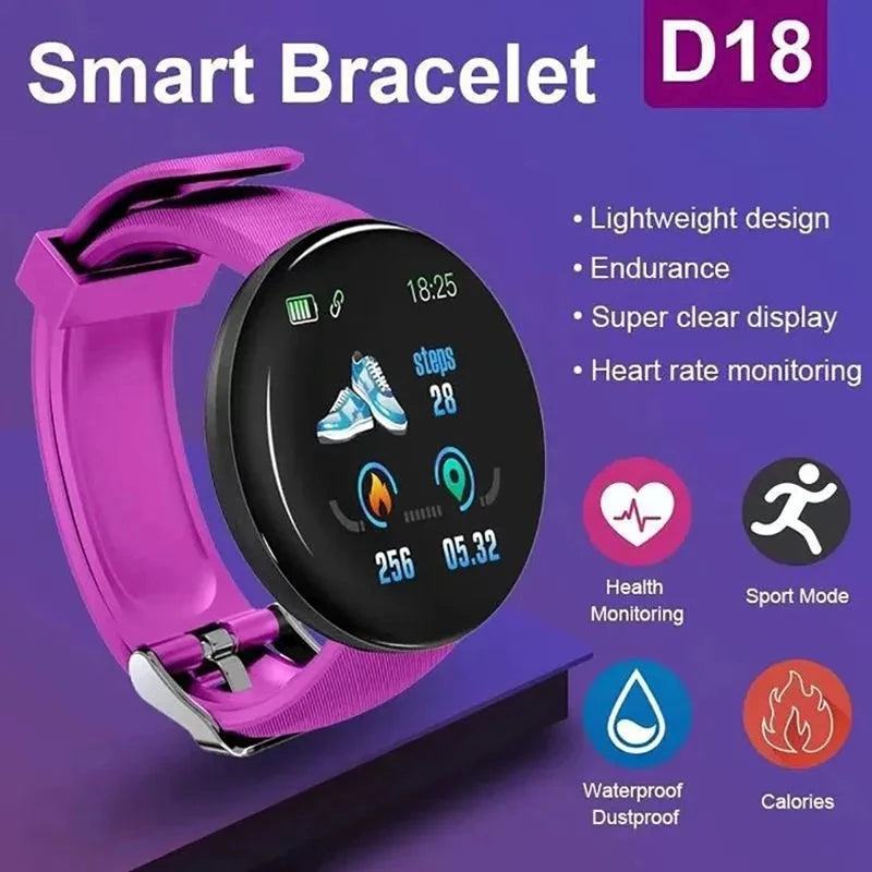 Smart Watch – Fitness Tracker with Blood Pressure Monitoring and Sport Features