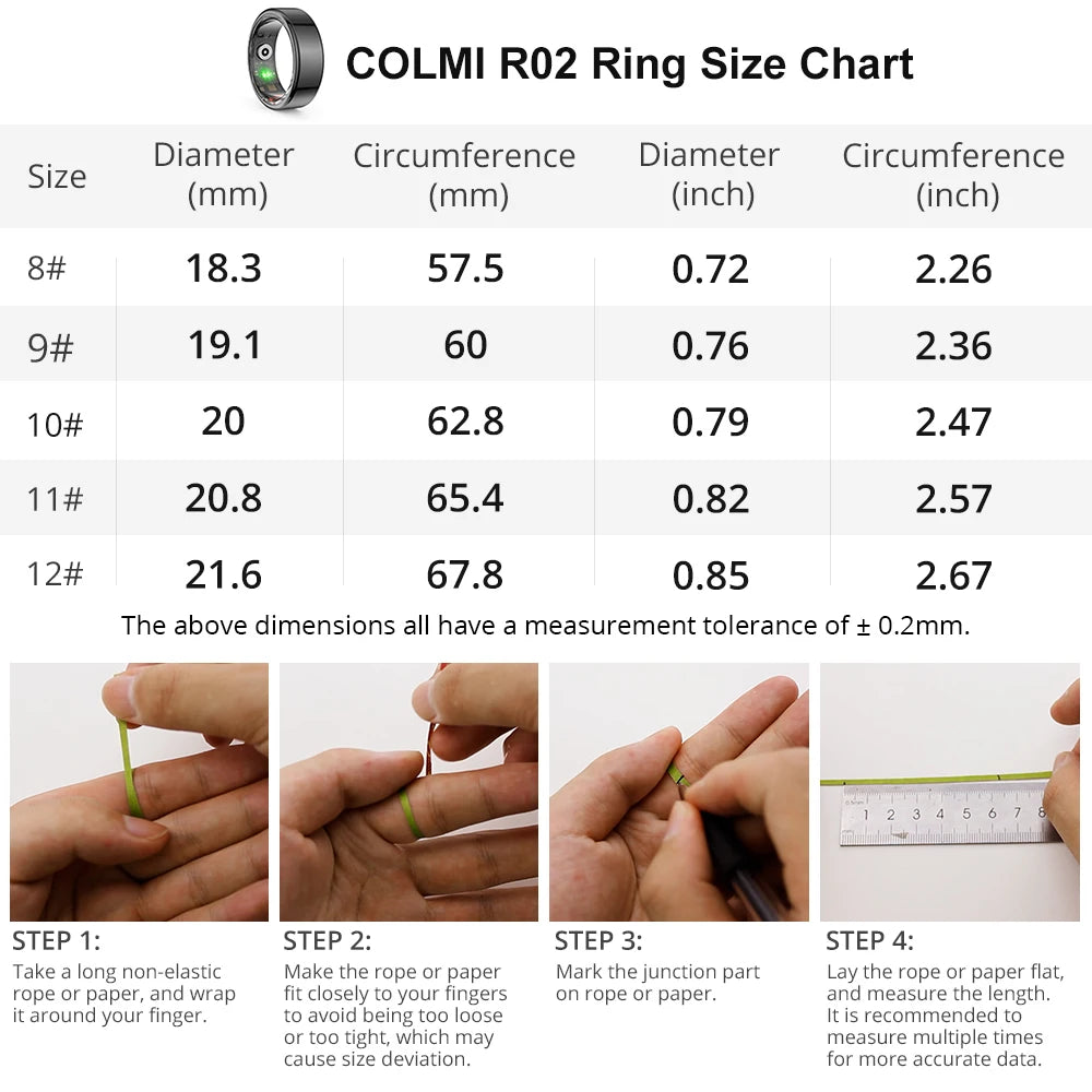 COLMI R02 Smart Ring