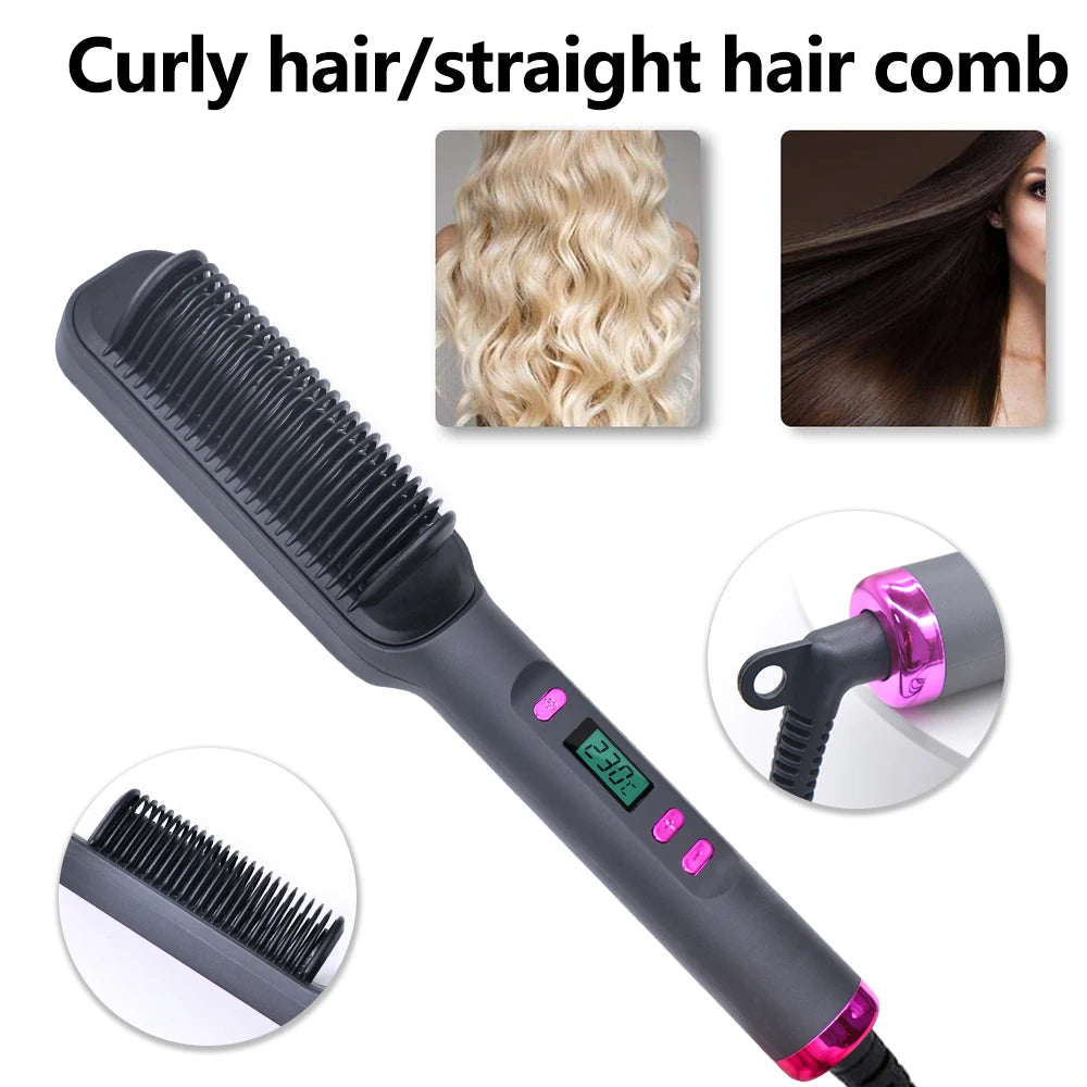 Electric Hot Straightener Comb