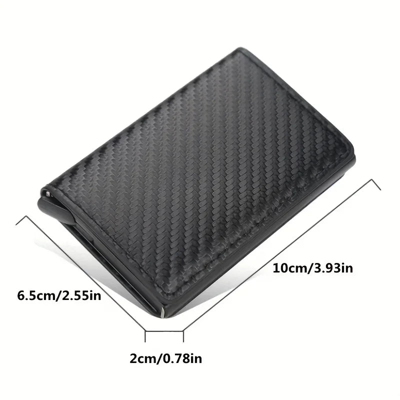 RFID Blocking Carbon Wallet