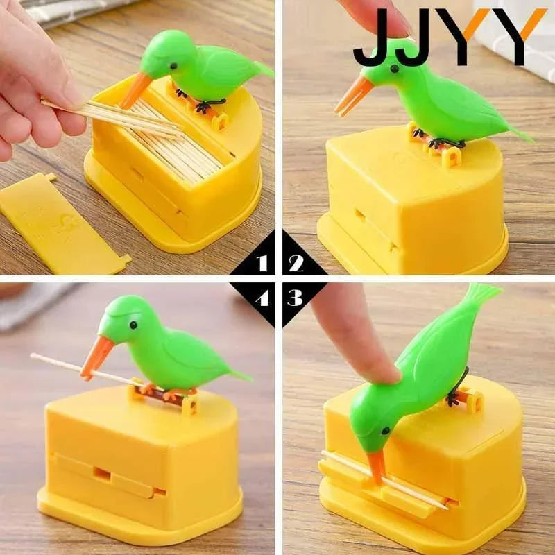 Bird Toothpick Dispenser