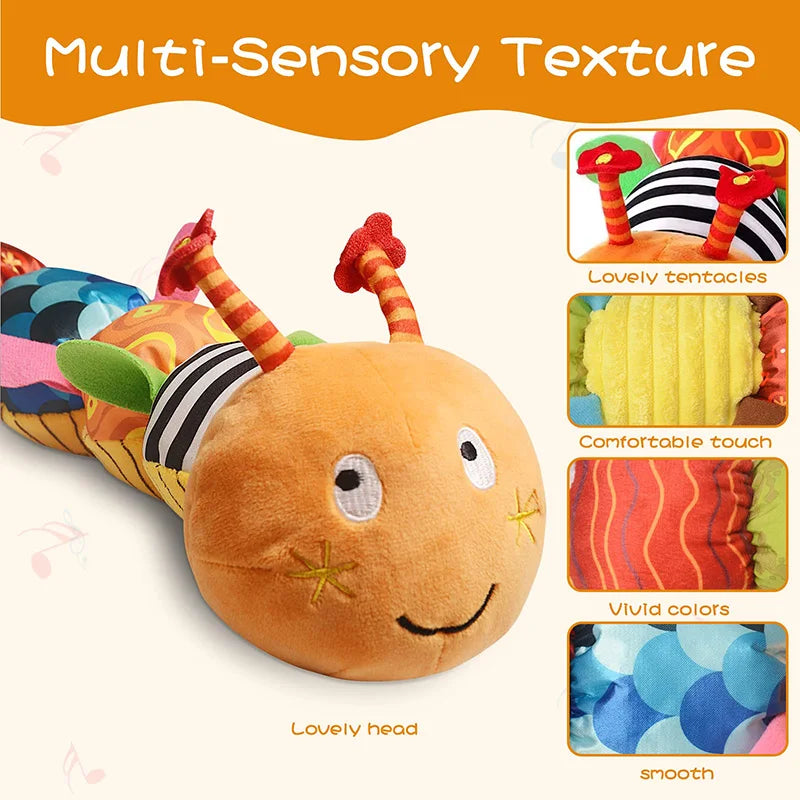 Melody Caterpillar Baby Plush Toy