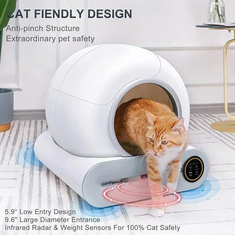 Self-Cleaning Cat Litter Box