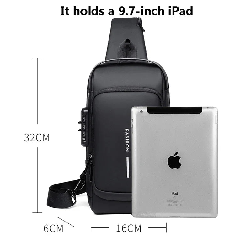 Multifunction USB Shoulder Bag