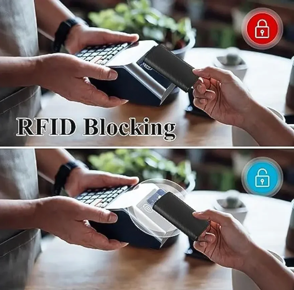 RFID Blocking Carbon Wallet