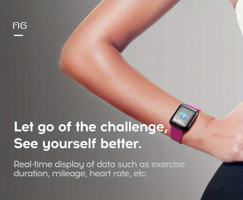 FitPulse Smartwatch – Fitness Tracker & Bluetooth Sports Bracelet