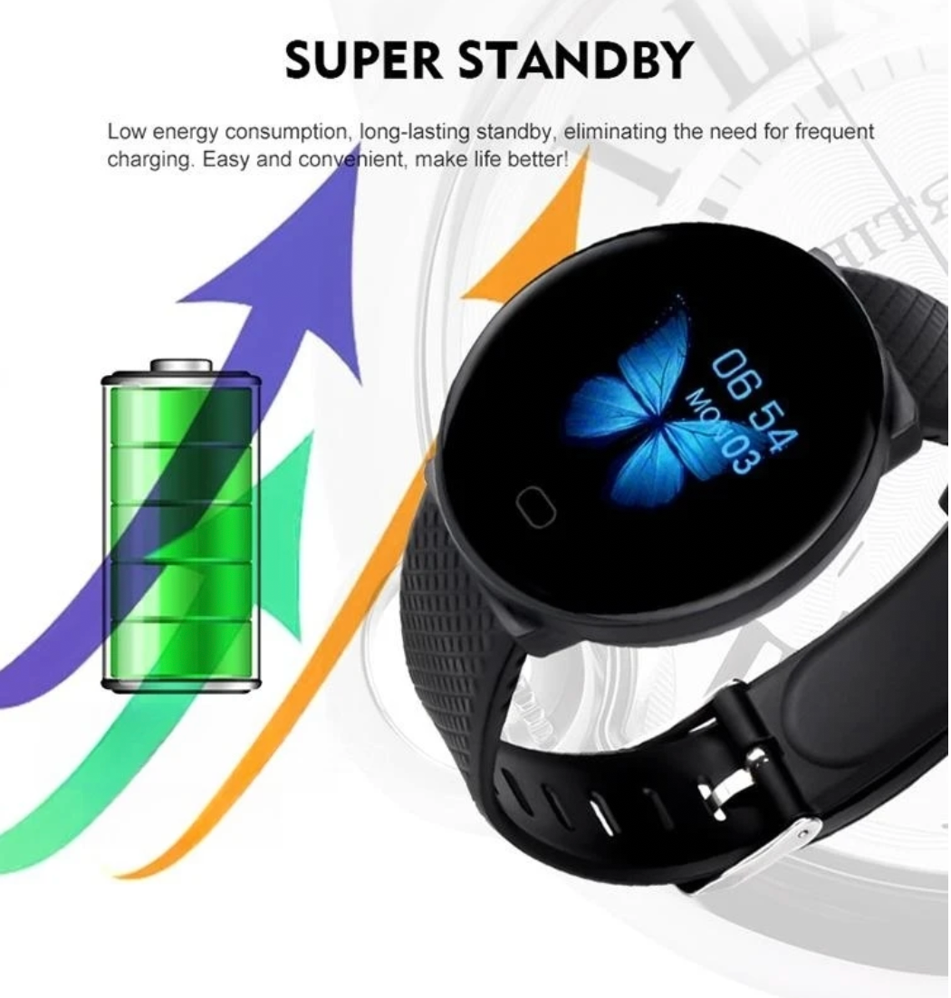 Smart Watch – Fitness Tracker with Blood Pressure Monitoring and Sport Features