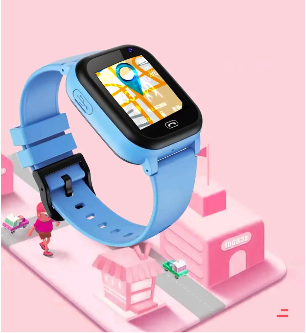 SafeKid Watch - The Ultimate Kids' Smartwatch for Safety & Fun