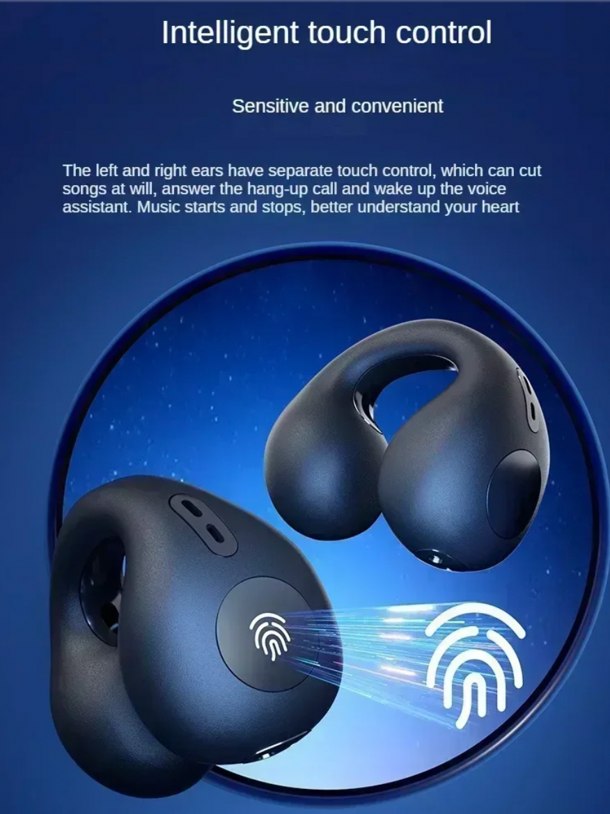 Touch Control Wireless Headphones