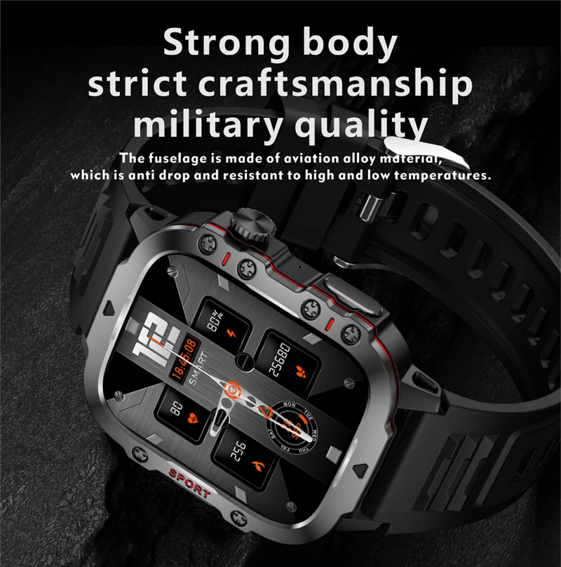 Outdoor Military Men's Smartwatch