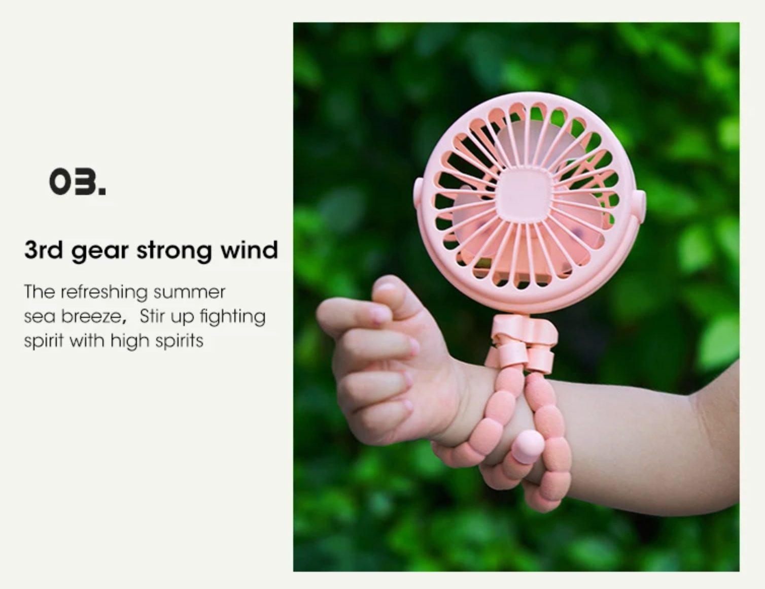 Baby Fan for Cart Stroller