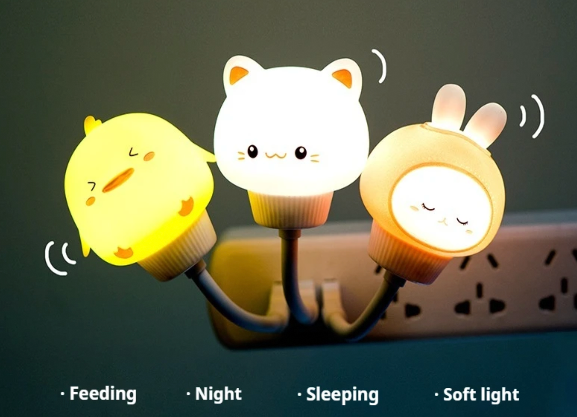 Cute USB Night Light LED