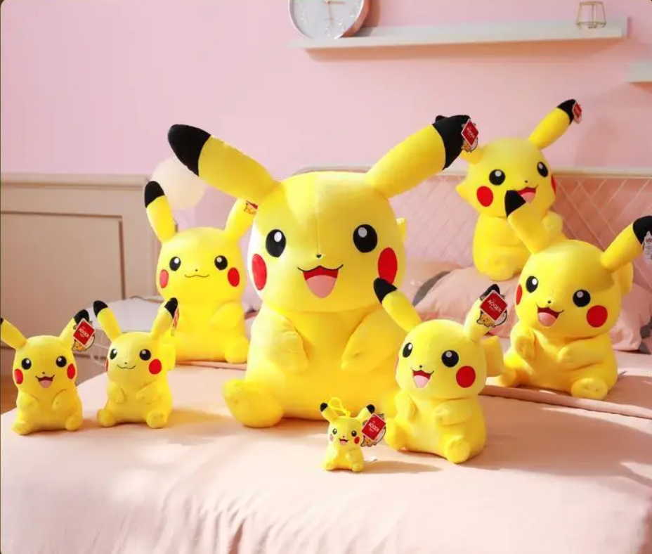 Cute Pikachu- Kawaii Stuffed Pokémon