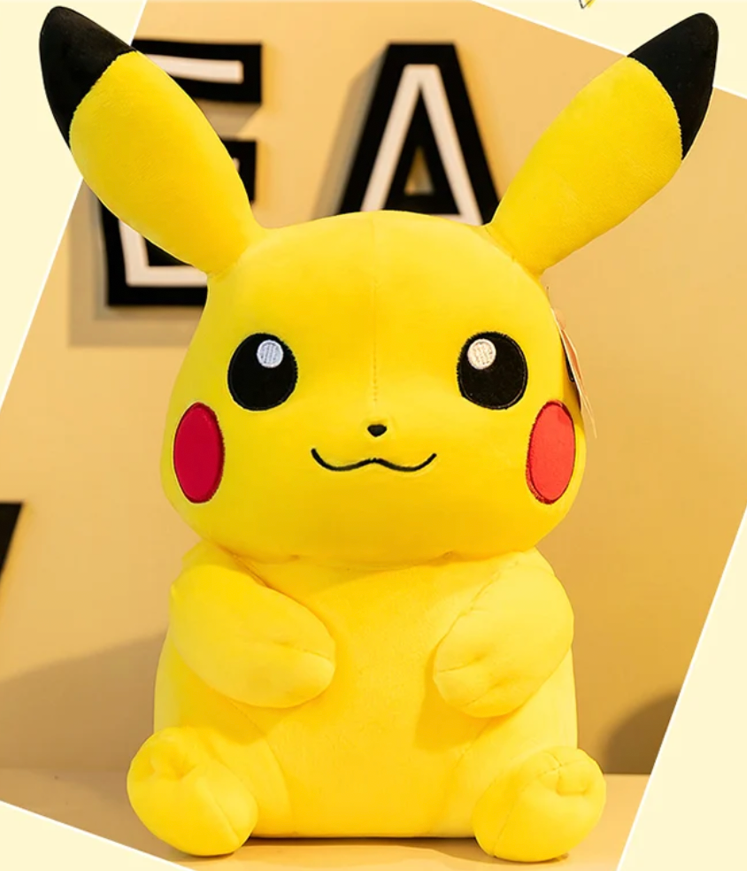 Cute Pikachu- Kawaii Stuffed Pokémon