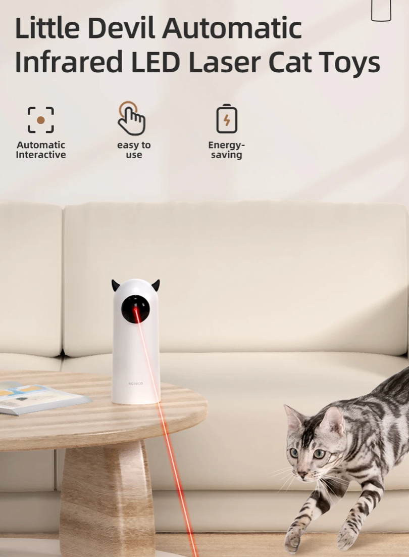 Interactive LED Laser Cat Toy