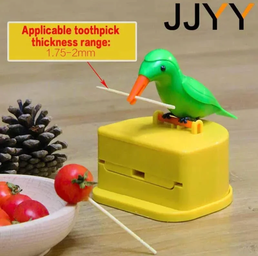 Bird Toothpick Dispenser