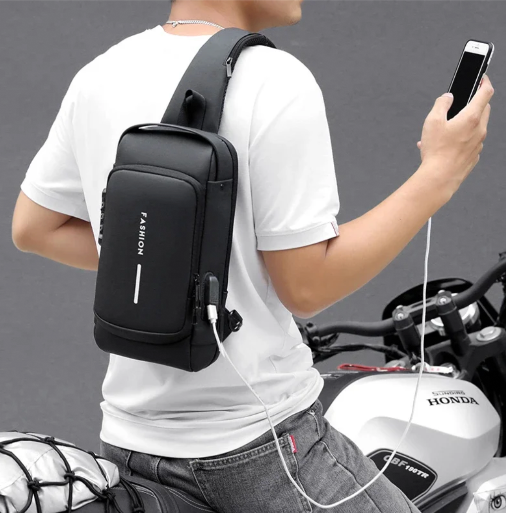 Multifunction USB Shoulder Bag