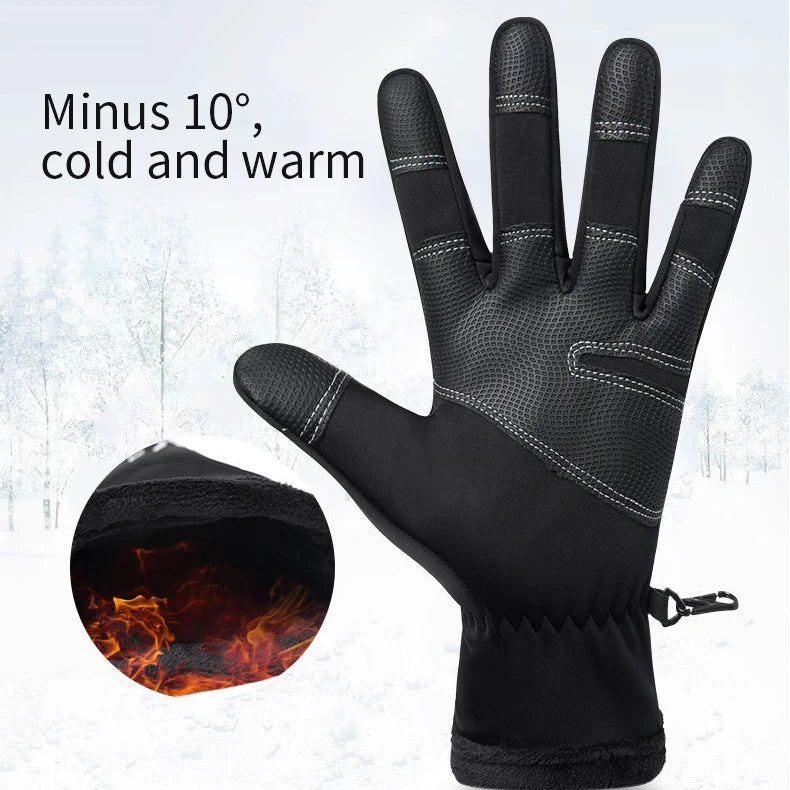 Winter Gloves Thermal Fleece