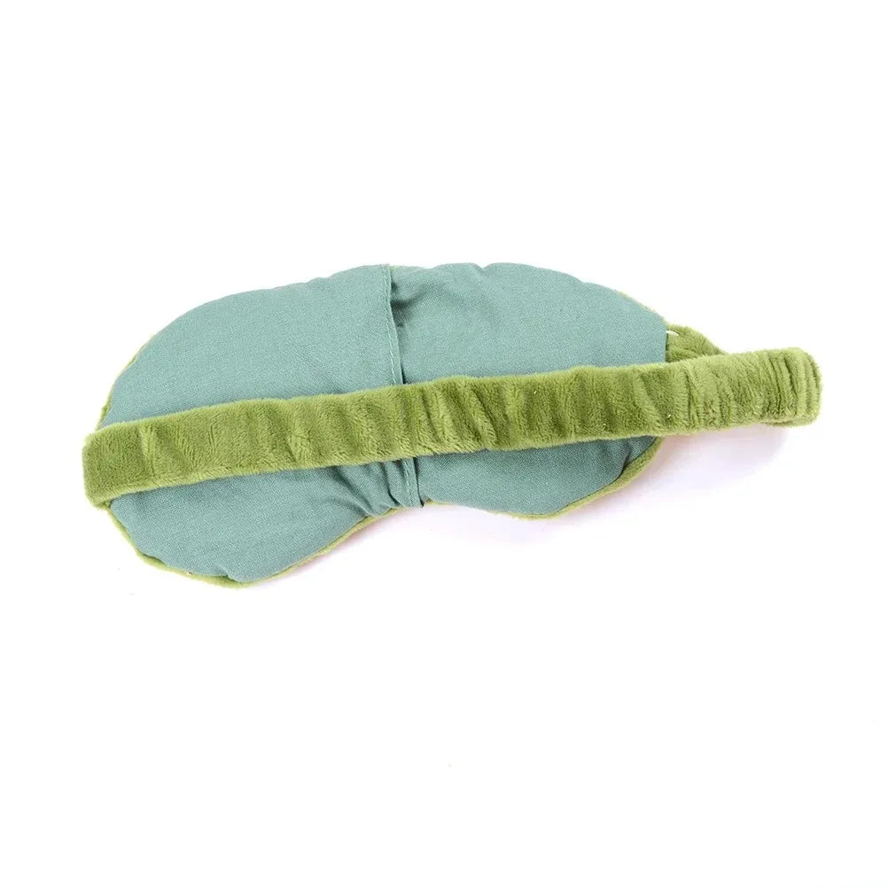 3D Sad Funny Frog Sleep Mask